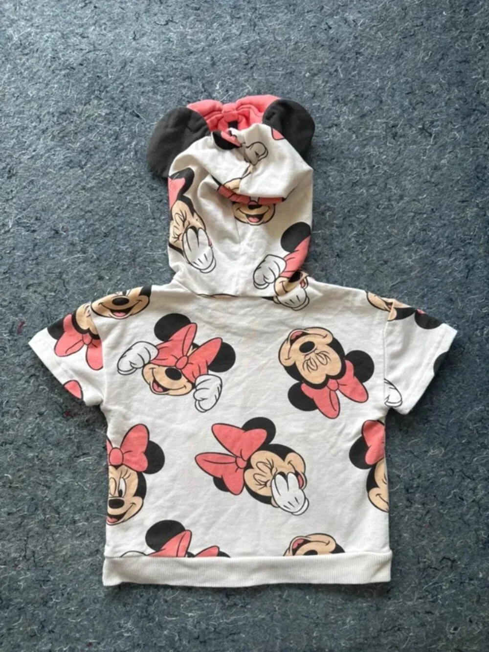 Disney Minnie Mouse Girls Hoodie – Size 4